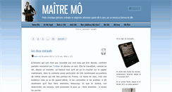 Desktop Screenshot of maitremo.fr