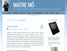 Tablet Screenshot of maitremo.fr